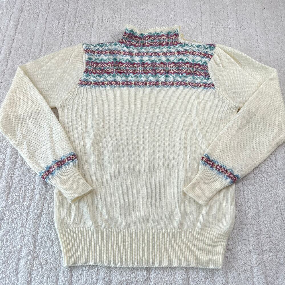 Anderson Little Women’s Acrylic Sweater Vintage size Medium-Large Pastel '80s